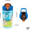 image:imageZak Designs Baby Yoda Kids Durable Plastic Spout Cover And Builtin Carrying Loop LeakProof Water Design For Travel 16oz 2pc Set Grogu Bottle 2pk Star WarsBluey Bottle 2pk