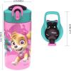image:imageZak Designs Baby Yoda Kids Durable Plastic Spout Cover And Builtin Carrying Loop LeakProof Water Design For Travel 16oz 2pc Set Grogu Bottle 2pk Star WarsPaw Patrol Skye Bottle 2pk