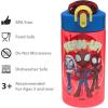 image:imageZak Designs Baby Yoda Kids Durable Plastic Spout Cover And Builtin Carrying Loop LeakProof Water Design For Travel 16oz 2pc Set Grogu Bottle 2pk Star WarsSpidey and His Amazing Friends 2pk