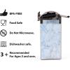image:imageZak Designs Baby Yoda Kids Durable Plastic Spout Cover And Builtin Carrying Loop LeakProof Water Design For Travel 16oz 2pc Set Grogu Bottle 2pk Star WarsBaby Yoda Bottle 2pk
