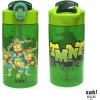 image:imageZak Designs Baby Yoda Kids Durable Plastic Spout Cover And Builtin Carrying Loop LeakProof Water Design For Travel 16oz 2pc Set Grogu Bottle 2pk Star WarsTeenage Mutant Ninja Turtles