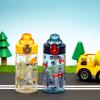 image:imageZak Designs Baby Yoda Kids Durable Plastic Spout Cover And Builtin Carrying Loop LeakProof Water Design For Travel 16oz 2pc Set Grogu Bottle 2pk Star WarsConstruction and Rescue