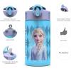 image:imageZak Designs Baby Yoda Kids Durable Plastic Spout Cover And Builtin Carrying Loop LeakProof Water Design For Travel 16oz 2pc Set Grogu Bottle 2pk Star WarsElsa  Anna Frozen 2