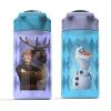 image:imageZak Designs Baby Yoda Kids Durable Plastic Spout Cover And Builtin Carrying Loop LeakProof Water Design For Travel 16oz 2pc Set Grogu Bottle 2pk Star WarsElsa  Anna Frozen 2