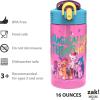 image:imageZak Designs Baby Yoda Kids Durable Plastic Spout Cover And Builtin Carrying Loop LeakProof Water Design For Travel 16oz 2pc Set Grogu Bottle 2pk Star WarsMy Little Pony 2pk