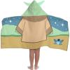 image:imageJay Franco Kids Hooded Towel  22 x 51 Super Soft Bath Wrap with 3D Hood Beach Pool amp Travel Official Licensed Product Multi  The Mandalorian Baby Yoda