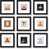 image:imageTrends International Gallery Pops Star Wars Saga  Abstract Art Wall Art Bundle 9Pack Wall Poster 12 x 12 Black Frame VersionBlack Framed Version