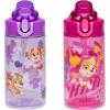 image:imageZak Designs Baby Yoda Kids Durable Plastic Spout Cover And Builtin Carrying Loop LeakProof Water Design For Travel 16oz 2pc Set Grogu Bottle 2pk Star WarsPAW Patrol Skye  Friends