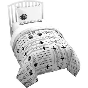 image:imageJay Franco Kids Duvet Cover Set with Sham amp Pillowcase  UltraSoft Linen Feel Bedding for Room Decor Cover ONLY Comforter NOT Included White  Star Wars 3 Piece KingWhite  Star Wars