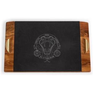 image:imagePicnic TIME Star Wars Darth Vader Covina Acacia and Slate Serving Tray Charcuterie Board Set with Gold Handles Removable Slate Surface Acacia Wood amp Slate Black with Gold AccentsHarry Potter Slytherin  Acacia Wood  Slate Black