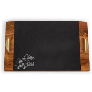 image:imagePicnic TIME Star Wars Darth Vader Covina Acacia and Slate Serving Tray Charcuterie Board Set with Gold Handles Removable Slate Surface Acacia Wood amp Slate Black with Gold AccentsDisney Mickey Mouse  Acacia Wood  Slate Black