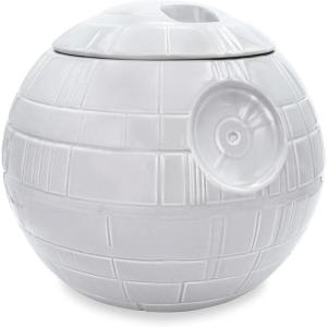image:imageSTAR WARS Death Star 10Inch Ceramic Cookie Jar Container With Lid  Kitchen Storage For Snacks