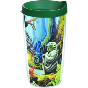 image:imageTervis Star Wars Empire 40th Anniversary Yoda Triple Walled Insulated Tumbler Travel Cup Keeps Drinks Cold amp Hot 20oz Legacy Stainless SteelClassic