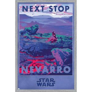 image:imageTrends International Star Wars Nevarro  Next Stop Nevarro Wall Poster 34L x 224W Premium Unframed VersionGray Framed Version