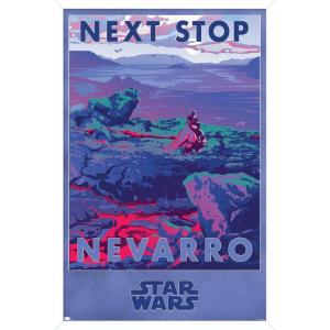image:imageTrends International Star Wars Nevarro  Next Stop Nevarro Wall Poster 34L x 224W Premium Unframed VersionWhite Framed Version