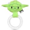 image:imageStar Wars for Pets YODA Puppy Teether  Dog Chew Toys Safe Teething Toy for Puppies FF19210Yoda Ring Teether Toy