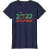 image:imageStar Wars Cartoon Boba Fett 2022 TShirtNavy Blue