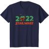 image:imageStar Wars Cartoon Boba Fett 2022 TShirtNavy Blue