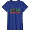 image:imageStar Wars Cartoon Boba Fett 2022 TShirtRoyal Blue