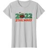 image:imageStar Wars Cartoon Boba Fett 2022 TShirtSilver Grey