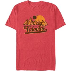 image:imageSTAR WARS Welcome to New Tatooine TShirt for AdultsRed Heather