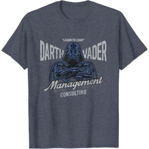 image:imageStar Wars Darth Vader Management Consulting Vintage TShirtHeather Blue