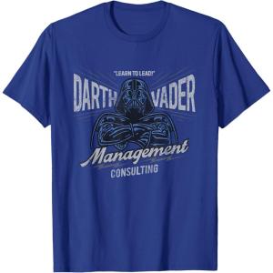 image:imageStar Wars Darth Vader Management Consulting Vintage TShirtRoyal Blue