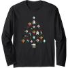 image:imageStar Wars Christmas Tree Ornaments Holiday Long Sleeve TShirtBlack