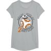 image:imageStar Wars BB8 Rollin Into My 2nd Birthday Portrait TShirtHeather Grey