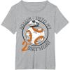 image:imageStar Wars BB8 Rollin Into My 2nd Birthday Portrait TShirtHeather Grey