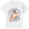 image:imageStar Wars BB8 Rollin Into My 2nd Birthday Portrait TShirtWhite
