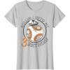 image:imageStar Wars BB8 Rollin Into My 3rd Birthday Portrait TShirtSilver Grey