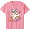 image:imageStar Wars BB8 Rollin Into My 4th Birthday Portrait TShirtPink