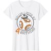 image:imageStar Wars BB8 Rollin Into My 4th Birthday Portrait TShirtWhite
