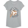image:imageStar Wars BB8 Rollin Into My 7th Birthday Portrait TShirtHeather Grey