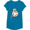 image:imageStar Wars BB8 Rollin Into My 7th Birthday Portrait TShirtSapphire Blue