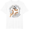 image:imageStar Wars BB8 Rollin Into My 7th Birthday Portrait TShirtWhite