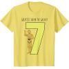 image:imageStar Wars C3PO Greatest Seventh Birthday TShirtLemon Yellow