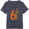 image:imageStar Wars Chewbacca Arrrggh Sixth Birthday TShirtHeather Blue