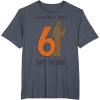 image:imageStar Wars Chewbacca Arrrggh Sixth Birthday TShirtHeather Blue