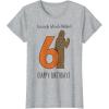 image:imageStar Wars Chewbacca Arrrggh Sixth Birthday TShirtHeather Grey