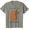 image:imageStar Wars Chewbacca Arrrggh Sixth Birthday TShirtSlate Grey