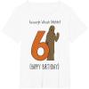 image:imageStar Wars Chewbacca Arrrggh Sixth Birthday TShirtWhite