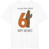 image:imageStar Wars Chewbacca Arrrggh Sixth Birthday TShirtWhite