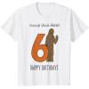 image:imageStar Wars Chewbacca Arrrggh Sixth Birthday TShirtWhite