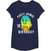 image:imageStar Wars Chewie Party Animal 18th Birthday Color Portrait TShirtNavy Blue