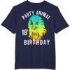 image:imageStar Wars Chewie Party Animal 18th Birthday Color Portrait TShirtNavy Blue