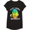 image:imageStar Wars Chewie Party Animal 4th Birthday Colorful Portrait TShirtBlack
