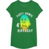 image:imageStar Wars Chewie Party Animal 4th Birthday Colorful Portrait TShirtKelly Green