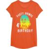 image:imageStar Wars Chewie Party Animal 4th Birthday Colorful Portrait TShirtOrange